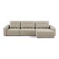 Угловой диван Джефферсон цвет бежевый