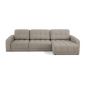 Угловой диван Джефферсон цвет бежевый,серый