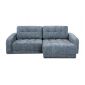 Угловой диван Джефферсон цвет голубой