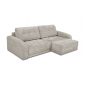 Угловой диван Джефферсон цвет бежевый,серый