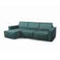 Угловой диван Тулон-7 цвет зеленый