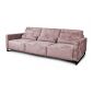 Диван Портленд трехсекционный цвет розовый