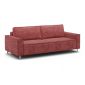Диван MOON 005 цвет красный,бордовый