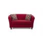 Диван кушетка Волана цвет красный