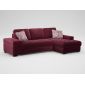 Угловой диван MOON 107 цвет красный