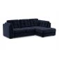 Угловой диван MOON 110 цвет синий