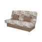 Диван Баккара цвет бежевый,коричневый