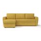 Угловой диван Лакки цвет желтый