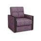 Кресло-кровать Манхэттен цвет фиолетовый