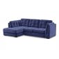Угловой диван MOON 110 цвет синий