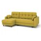 Угловой диван Орлеан цвет желтый