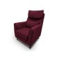 Кресло Рик цвет красный,бордовый