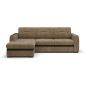 Угловой диван Айдер цвет коричневый