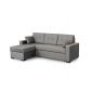 Угловой диван Монако-1 цвет серый