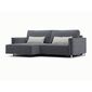 Угловой диван MOON 005 цвет серый