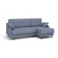 Угловой диван Женева цвет синий