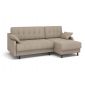 Угловой диван Женева цвет бежевый,коричневый