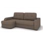 Угловой диван Берлин цвет коричневый