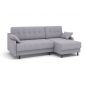 Угловой диван Женева цвет серый