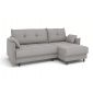 Угловой диван Каролина цвет серый