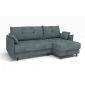 Угловой диван Каролина цвет зеленый