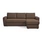 Угловой диван Лакки цвет коричневый Угловой диван Лакки цвет коричневый