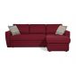 Угловой диван Лакки цвет красный Угловой диван Лакки цвет красный