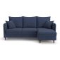 Угловой диван Фьорд цвет синий Угловой диван Фьорд цвет синий