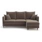Угловой диван Фьорд цвет коричневый Угловой диван Фьорд цвет коричневый