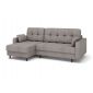 Угловой диван Орлеан цвет серый
