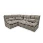Угловой диван Доменика цвет серый