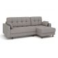 Угловой диван Орлеан цвет серый
