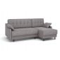 Угловой диван Женева цвет серый