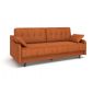 Диван Женева цвет оранжевый,рыжый
