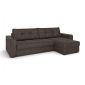 Угловой диван Сиэтл цвет коричневый