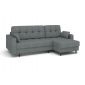 Угловой диван Орлеан цвет серый
