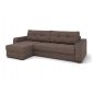 Угловой диван Сиэтл цвет коричневый